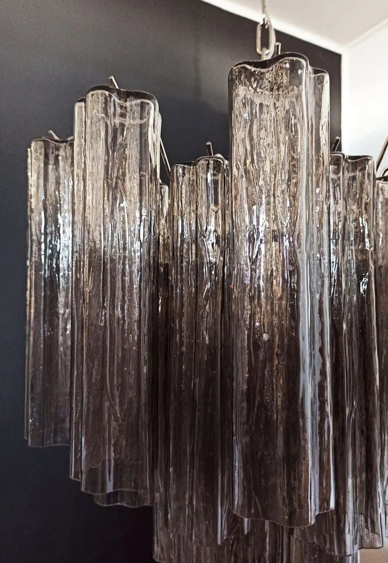 Murano Chandelier – 36 tubes – Smoked