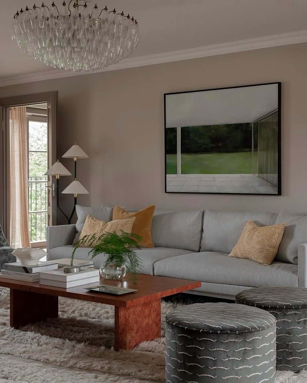 Murano Chandelier – Poliedri – 185 glass – Iridescent