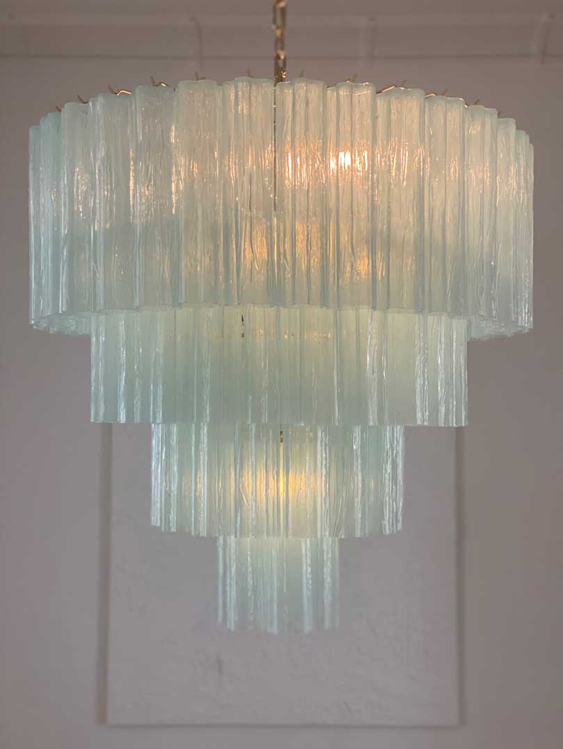 Murano Chandelier – 78 tubes – Opal