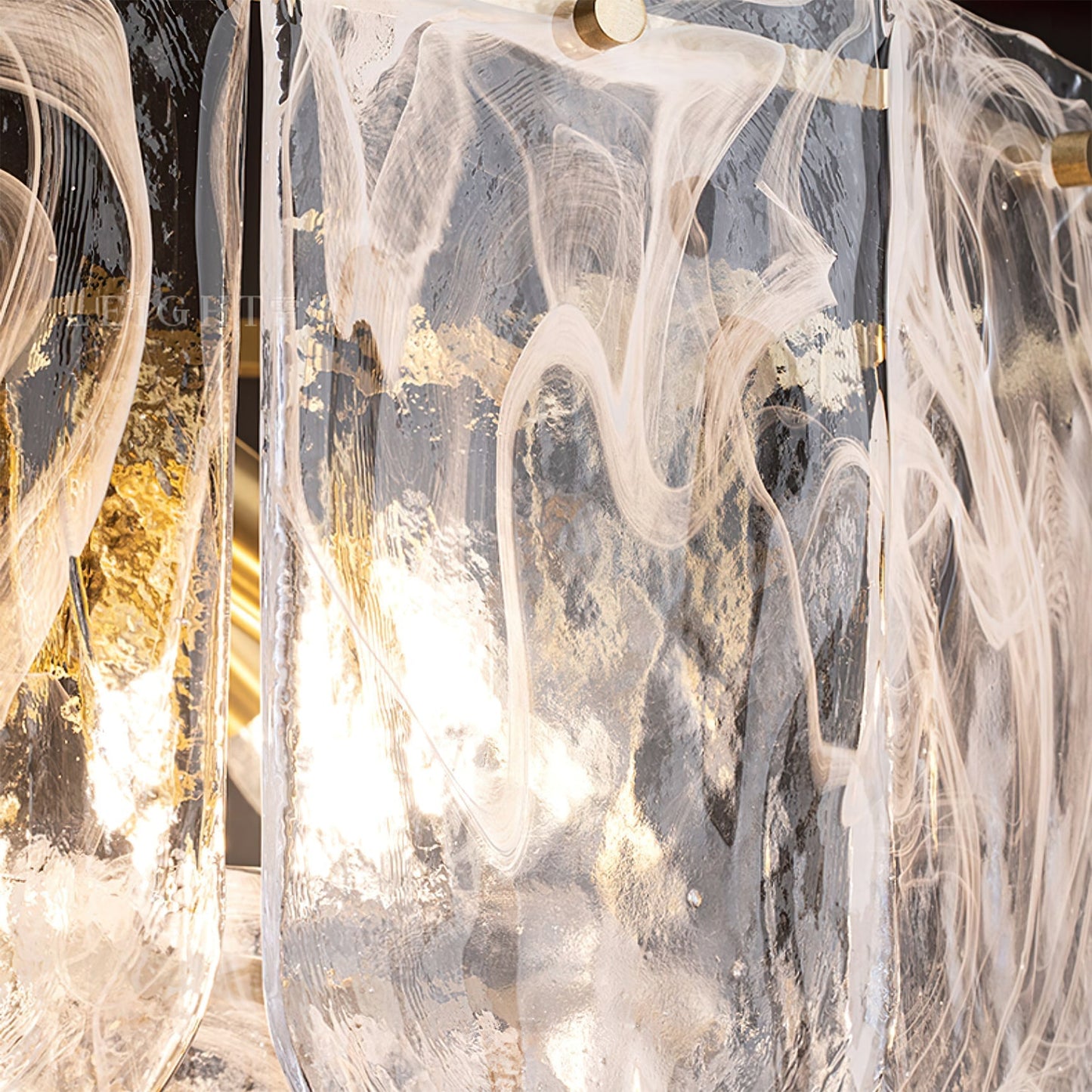 Nason Brass Chandelier