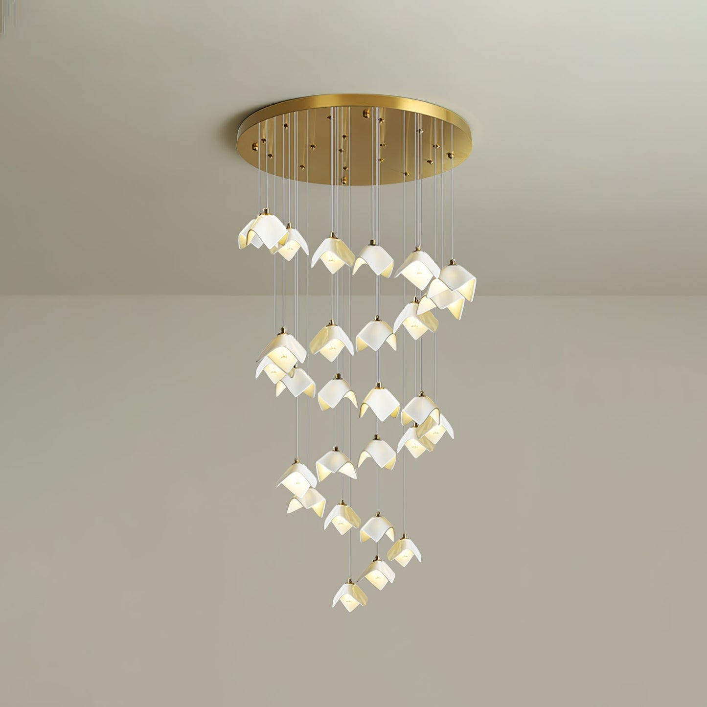Orlani Cascade Stairs Chandelier