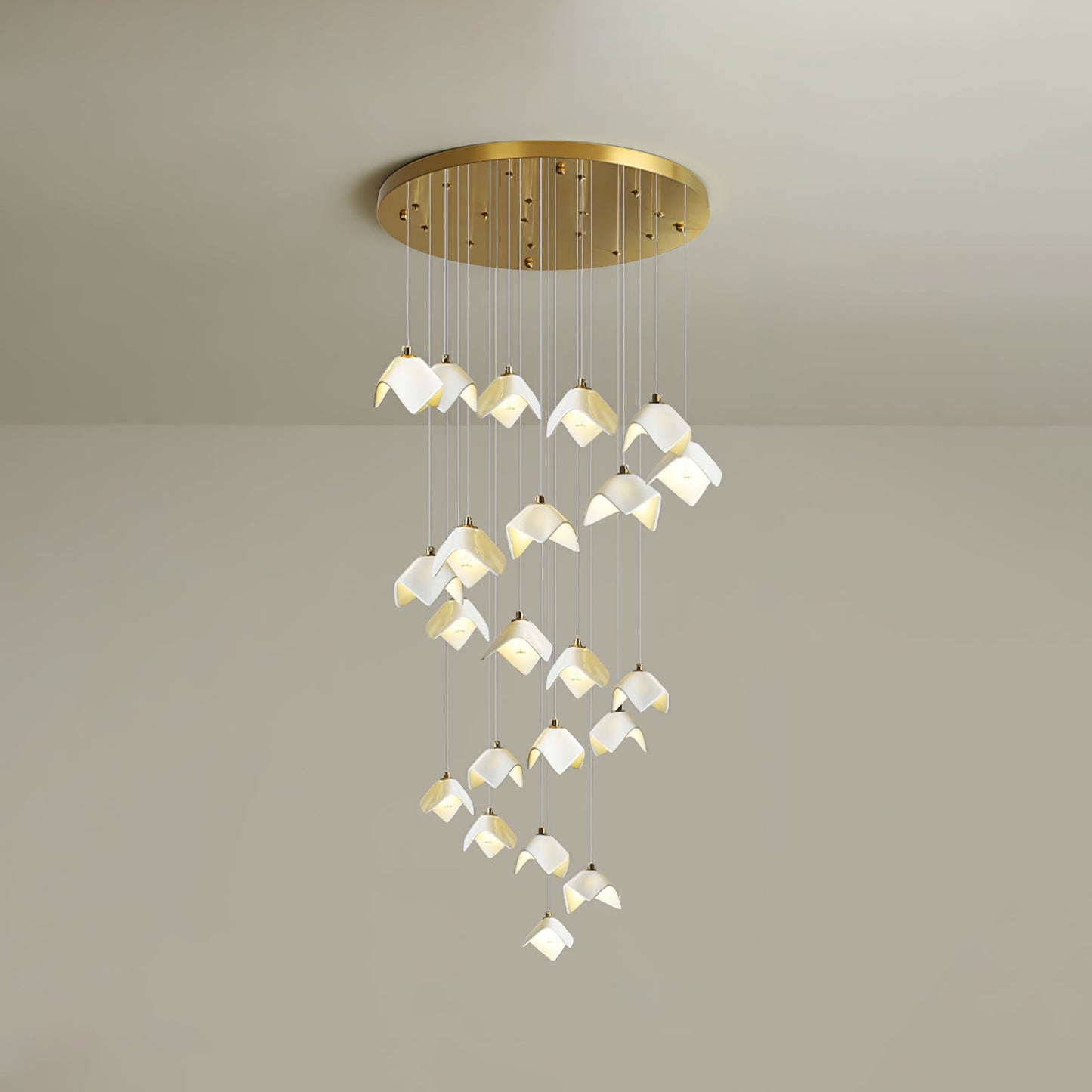 Orlani Cascade Stairs Chandelier