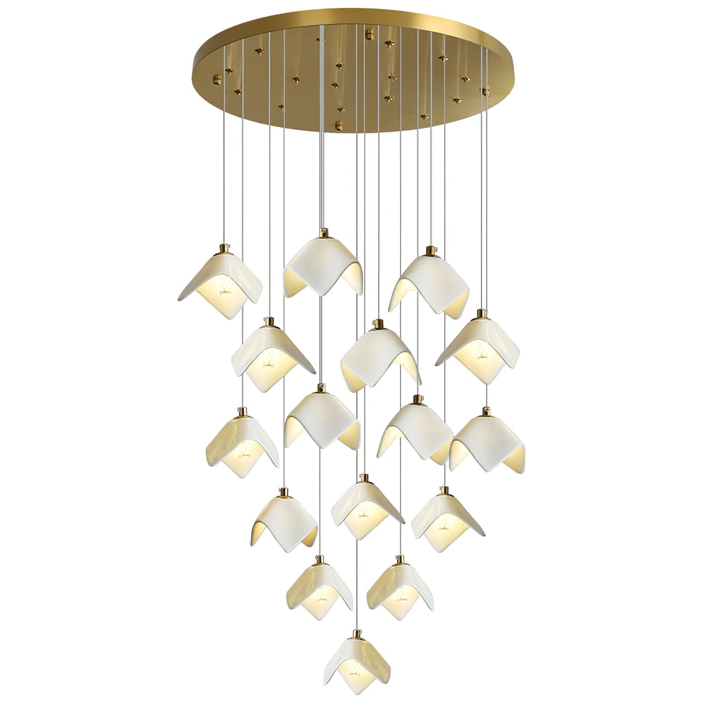 Orlani Cascade Stairs Chandelier
