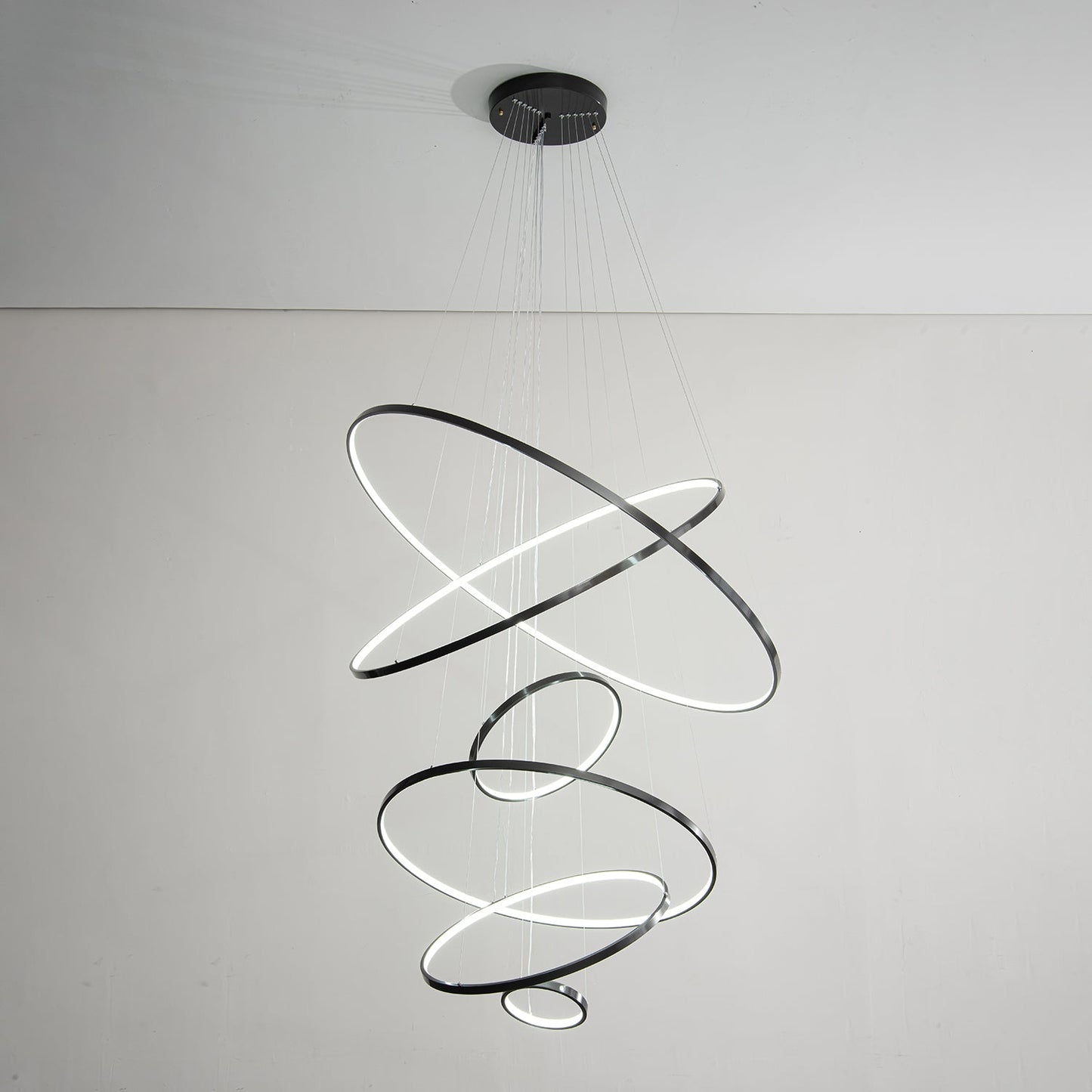 Orrery Rings Chandelier