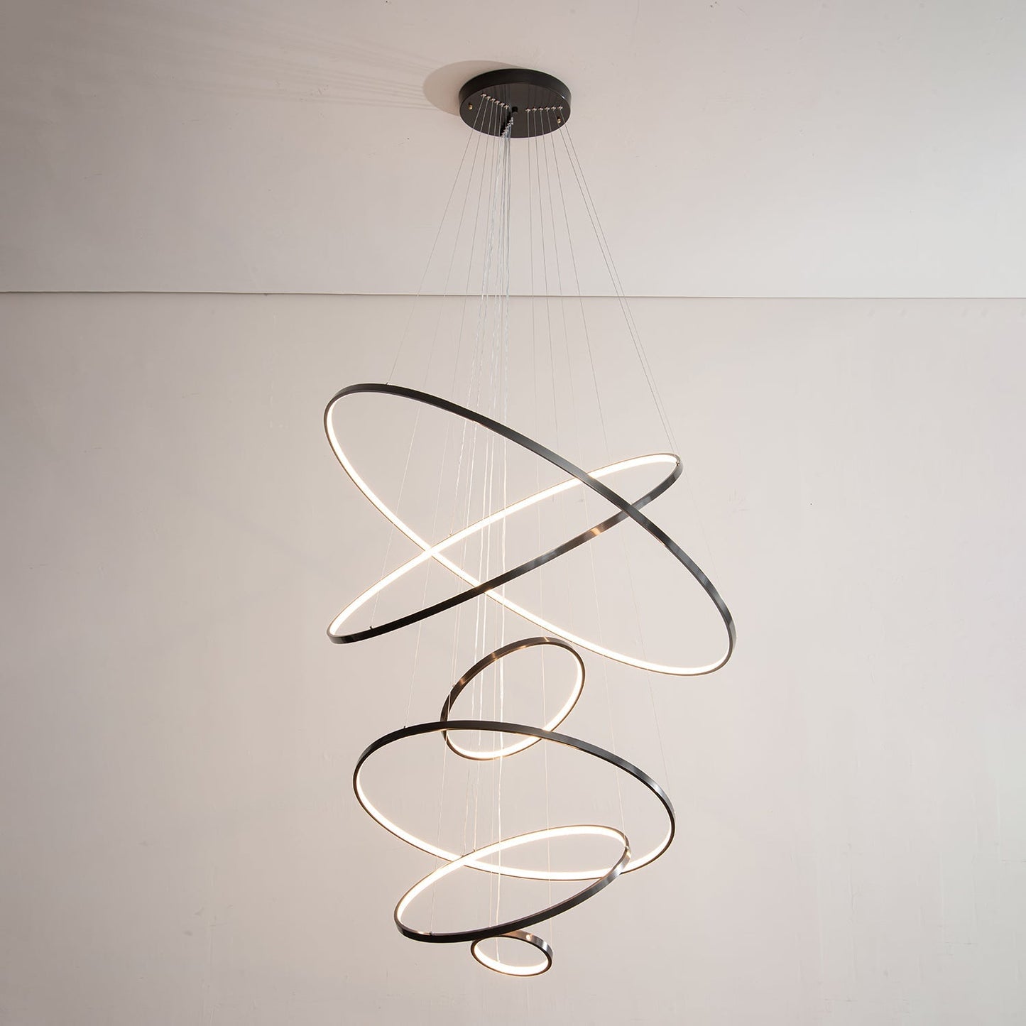 Orrery Rings Chandelier