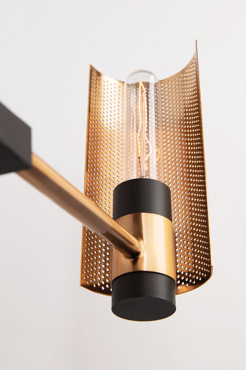 Pilsen Modern Brass Chandelier [2 Sizes] - Troy Lighting