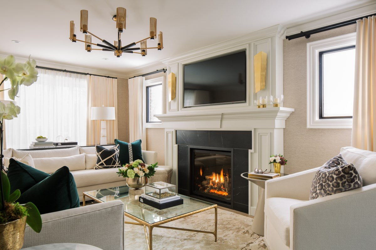 Pilsen Modern Brass Chandelier [2 Sizes] - Troy Lighting