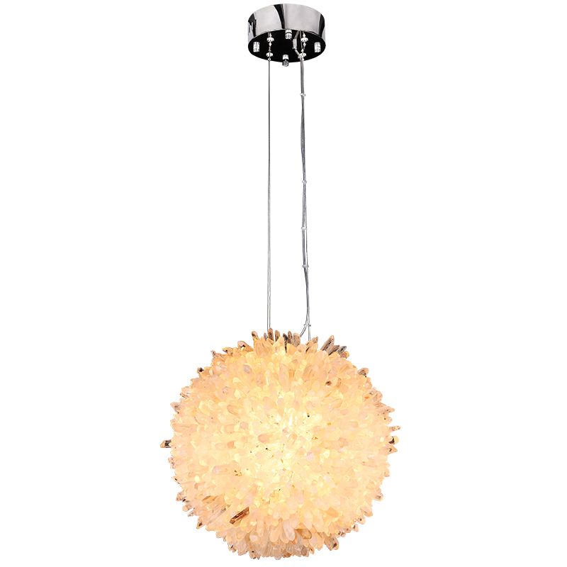Primary Crystal  Ball Pendant Light