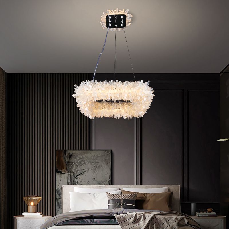 Primary Crystal Square Modern Chandelier