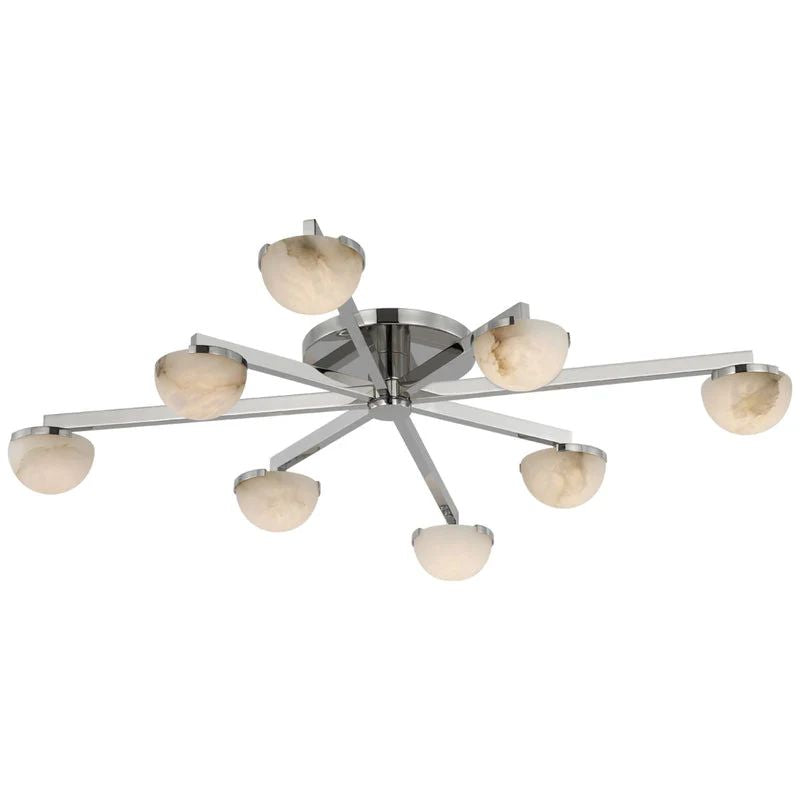 Propeller Alabaster Flushmount 8-Light 12-Light
