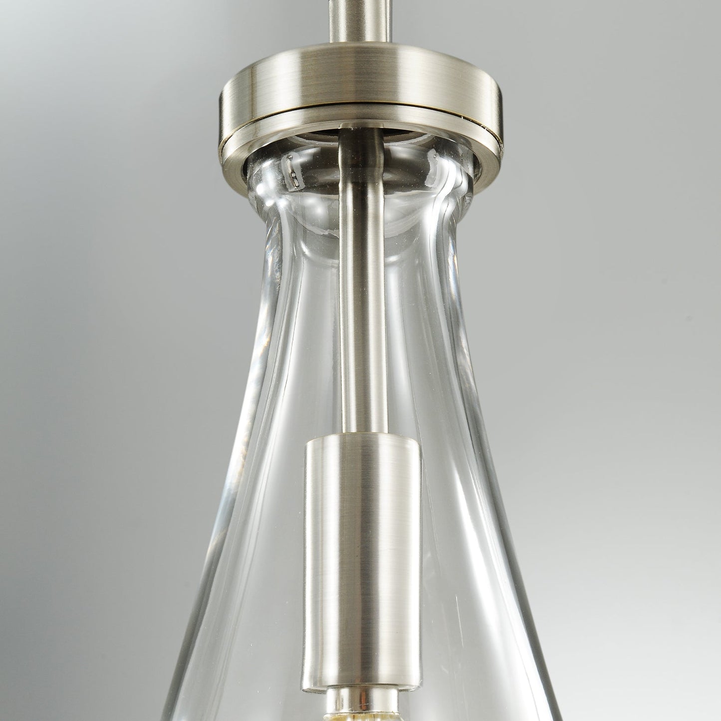 Raindrops  Rectangular Chandelier 22" rod