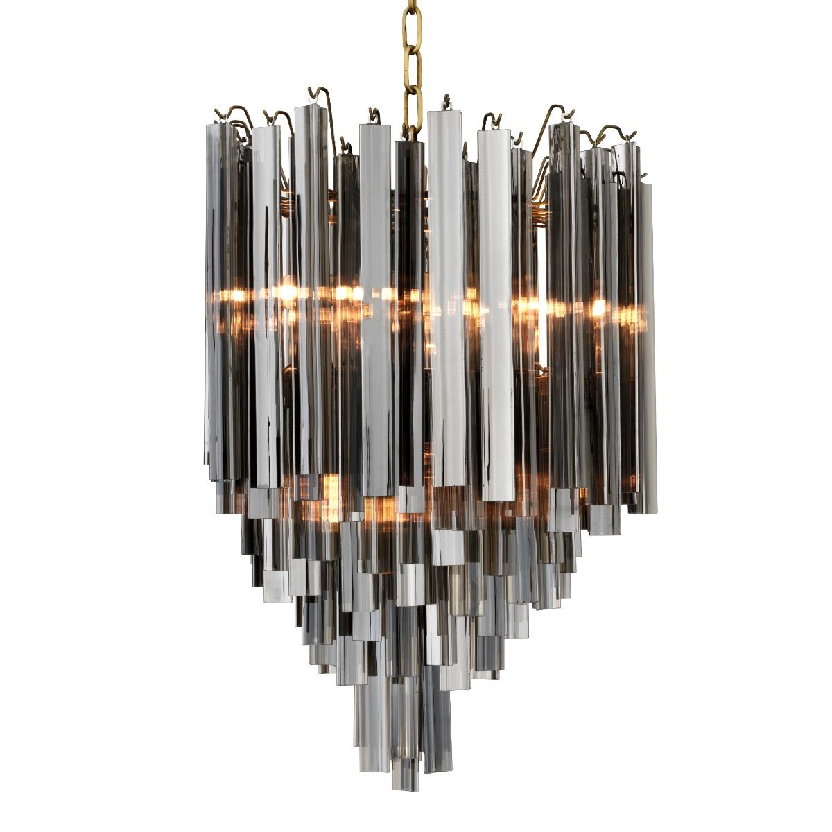 Salerno Modern Chandelier - [Brass/Nickel]
