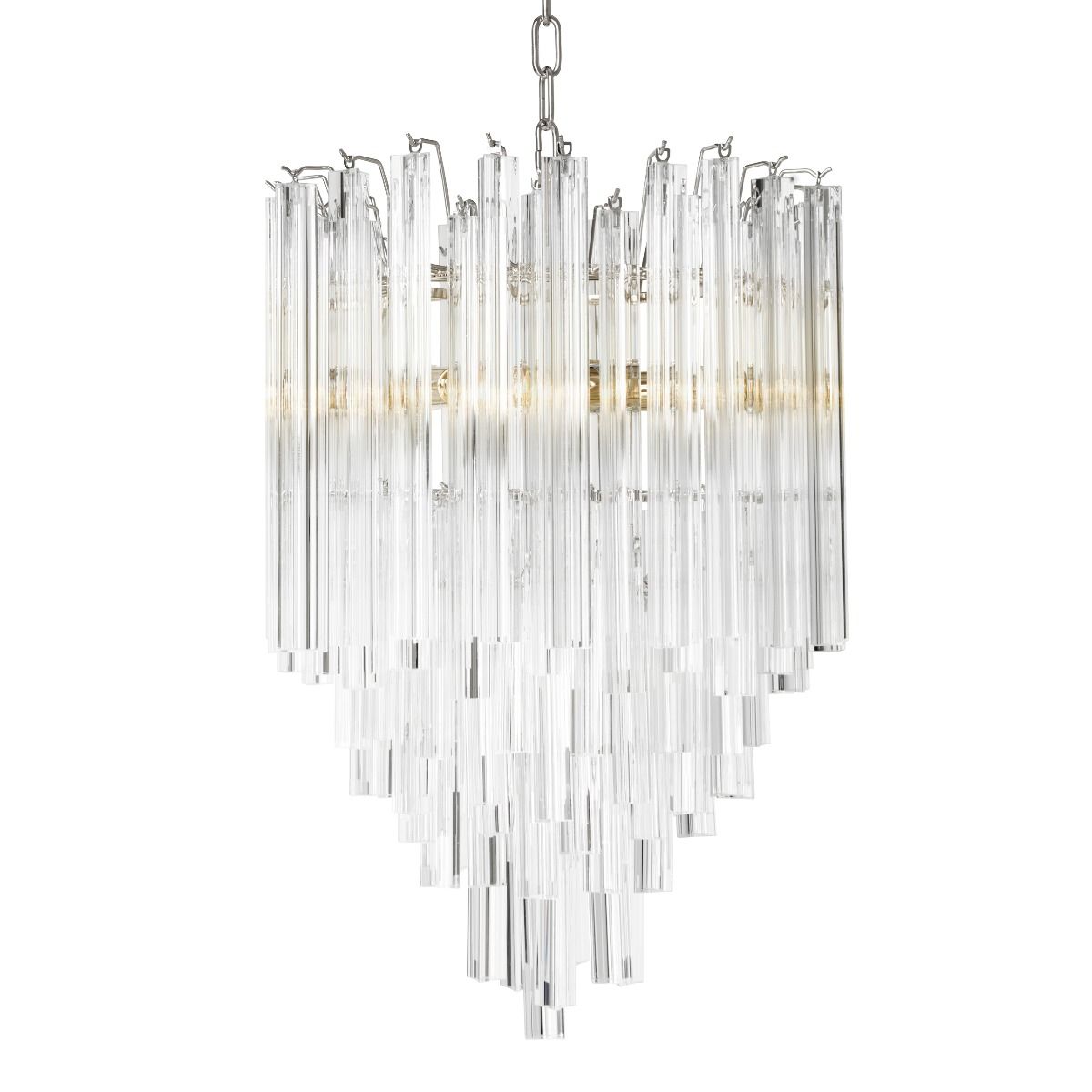 Salerno Modern Chandelier - [Brass/Nickel]