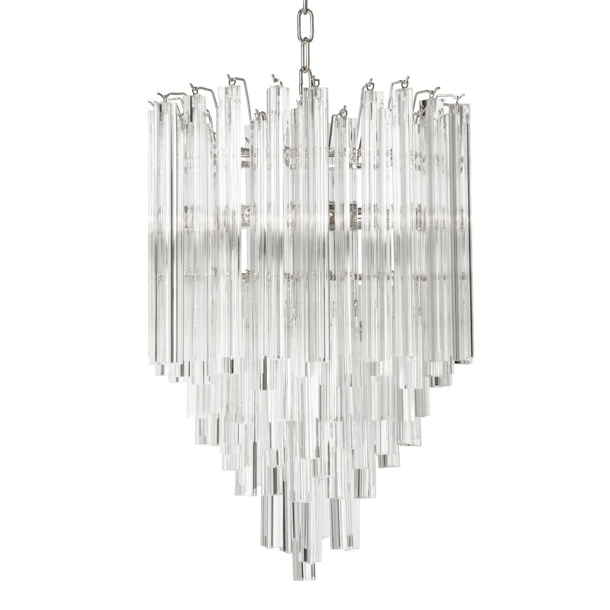 Salerno Modern Chandelier - [Brass/Nickel]