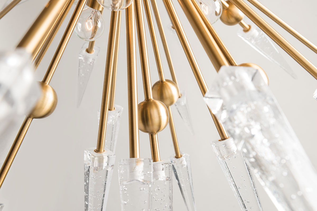 Sparta Modern Chandelier[S/L] - 9032/9048 - Hudson Valley