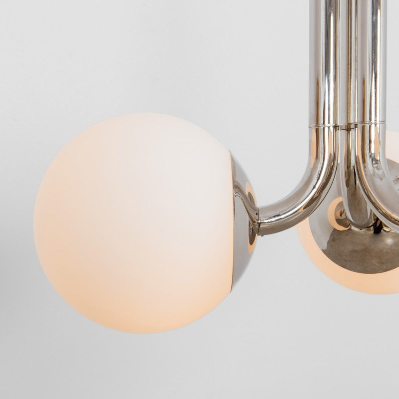 Tubular 3-Light Modern Brass Chandelier [M/L] - Schwung