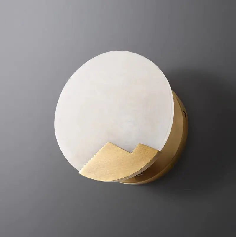 Alabaster Wall Sconces Lighting For Living Room