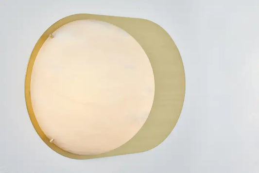 Large 'Toogle' Sconce With Alabaster