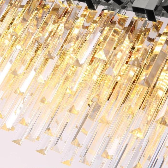 Enoch Crystal Dining Room Chandelier Chorme