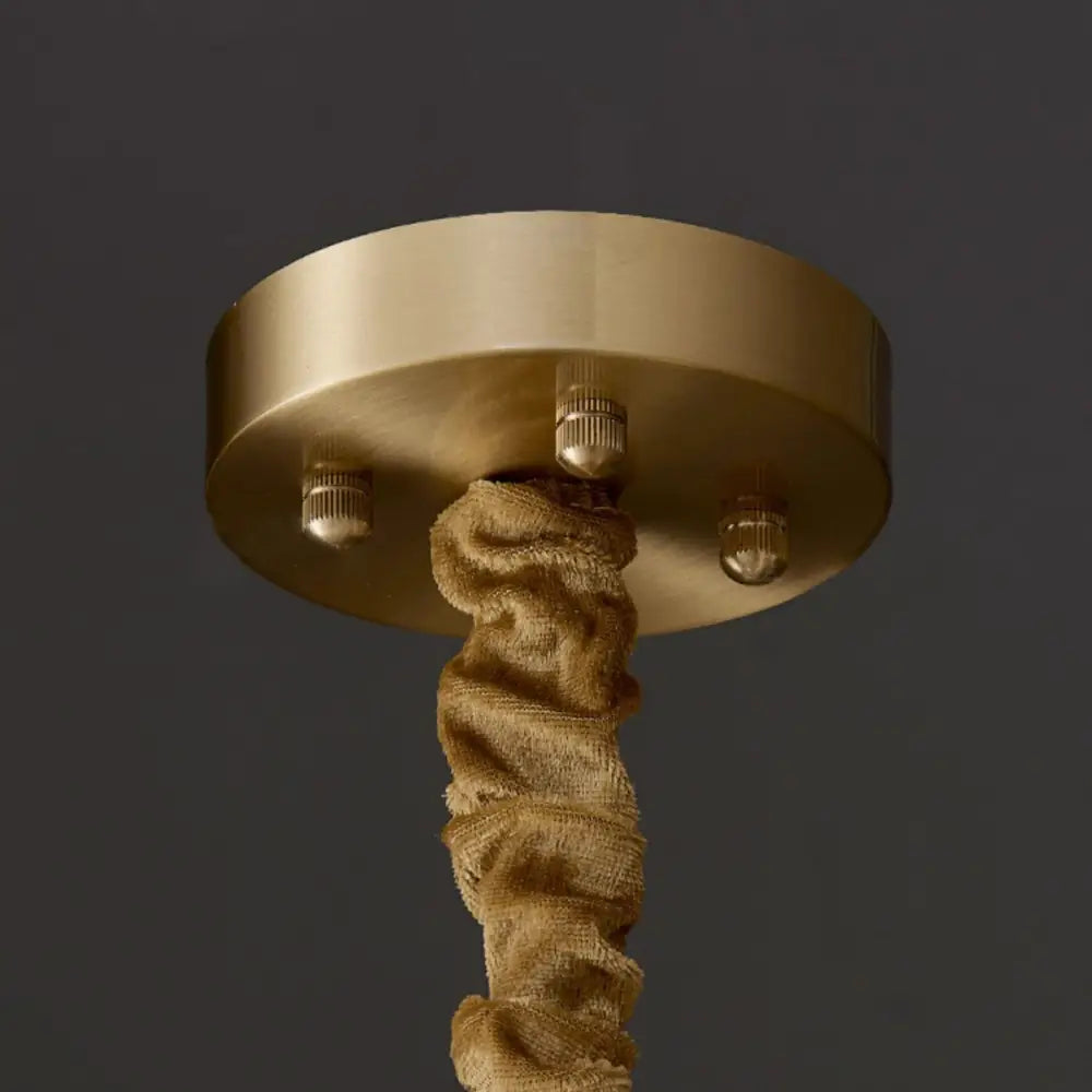 Alabaster Cylinder Chandelier
