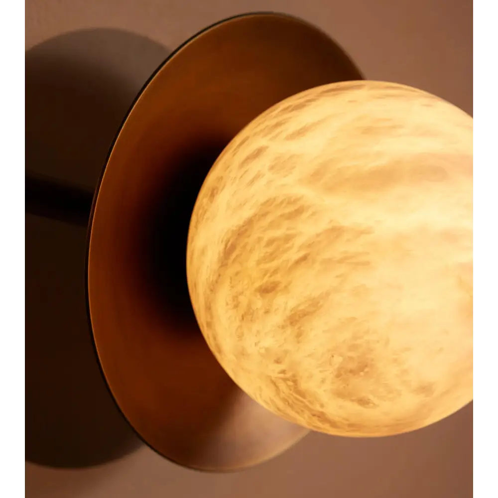 Alabaster Double Wall Sconce