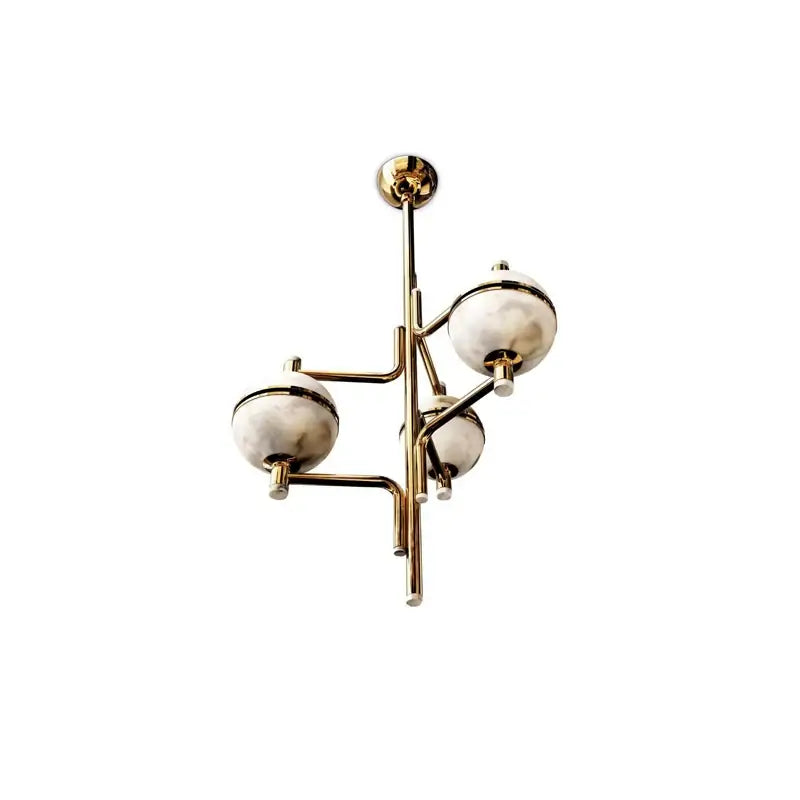Alabaster Suspension Chandelier