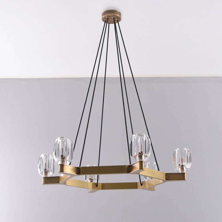 Conso Crystal Round Chandelier