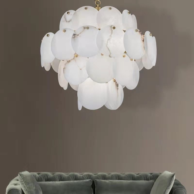 Caelum Alabaster Chandelier Light