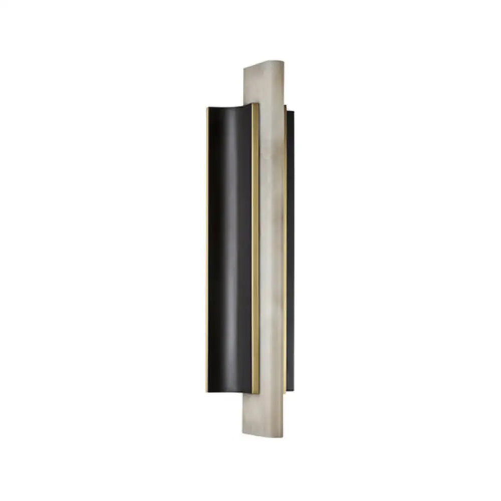 Modern Alabaster Wall Sconce