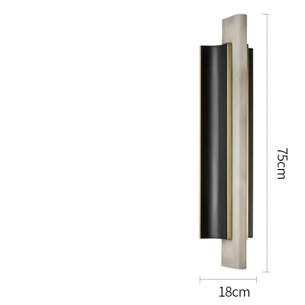 Modern Alabaster Wall Sconce