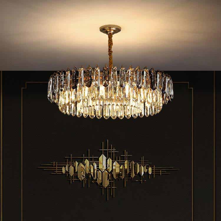 Lazzo Modern Crystal Chandelier