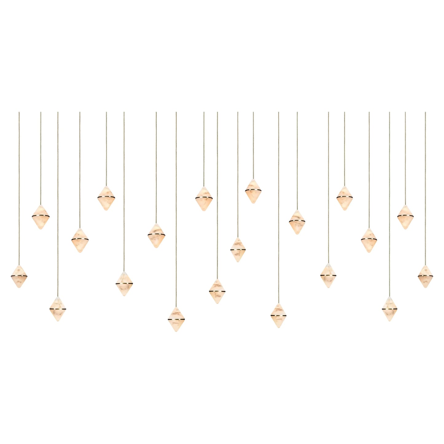 Gem Rectangular Chandelier 20