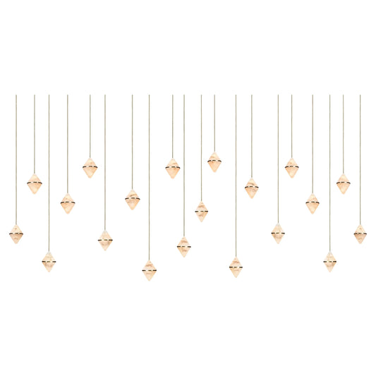 Gem Rectangular Chandelier 20