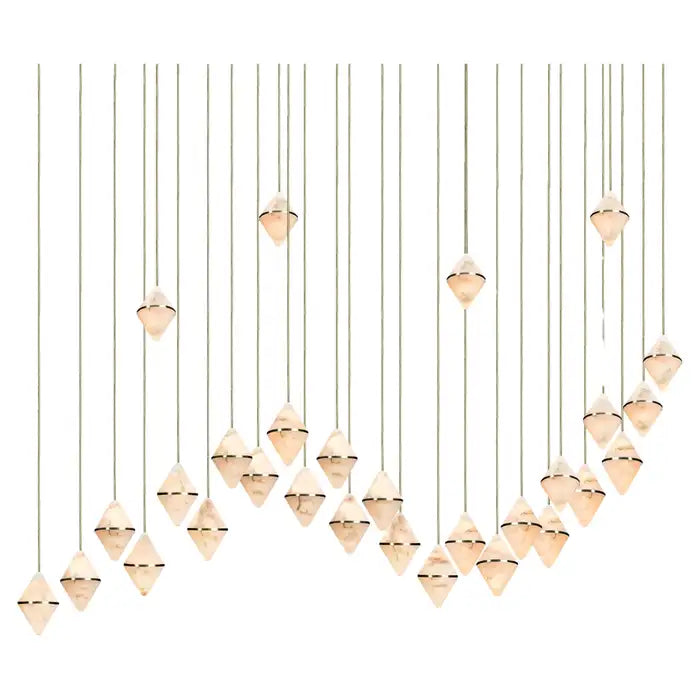 Gem Wave Chandelier 26