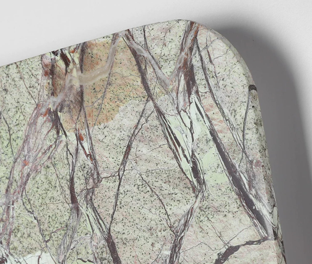 Green Marble Square Wall Lamp