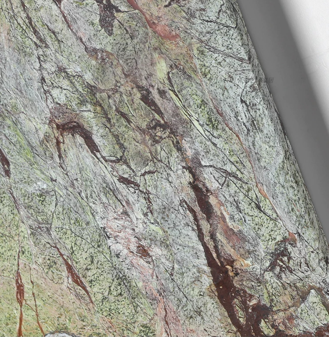 Green Marble Square Wall Lamp