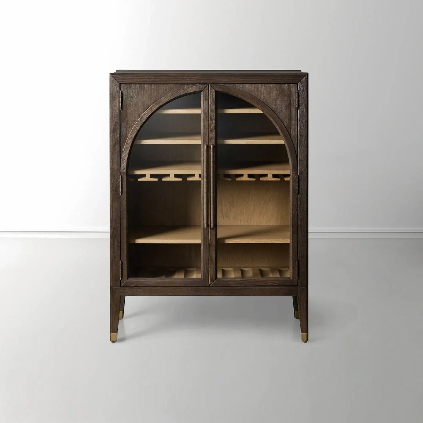 Hattie Low Bar Cabinet in Oak 36"W