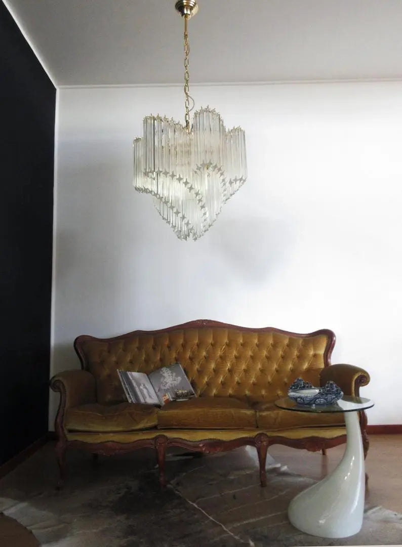 Murano Chandelier – Viennetta -114 prims – Transparent