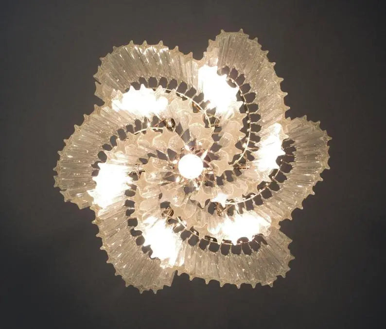 Murano Chandelier – Viennetta -114 prims – Transparent