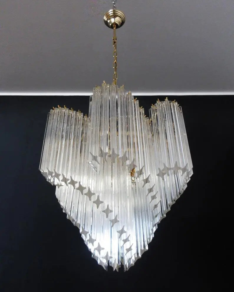 Murano Chandelier – Viennetta -114 prims – Transparent