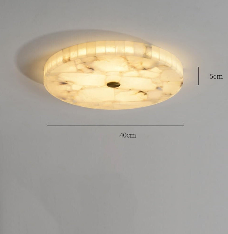 Luminous Marble Ceiling Light