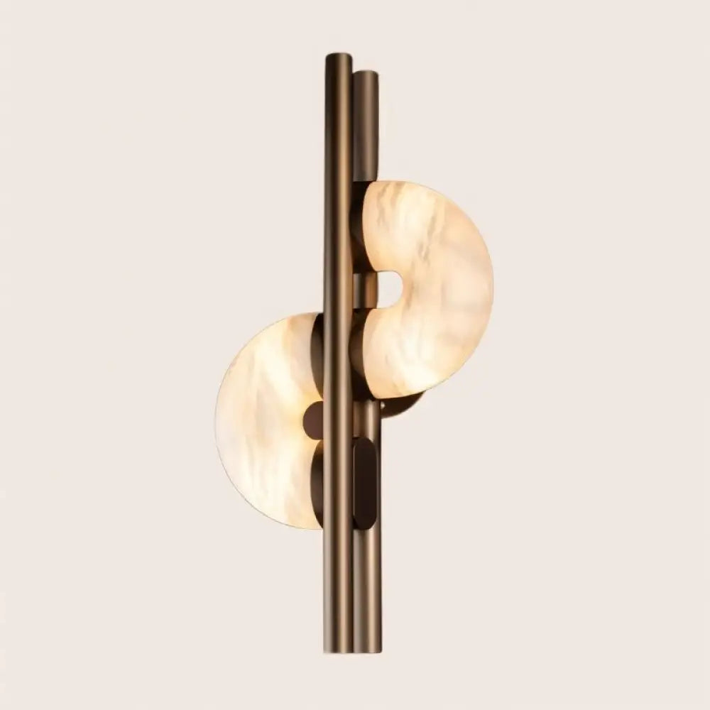 Modern Alabaster Wall Sconce