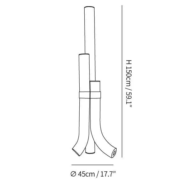 Natural Alabaster And Brass Led Floor Lamp