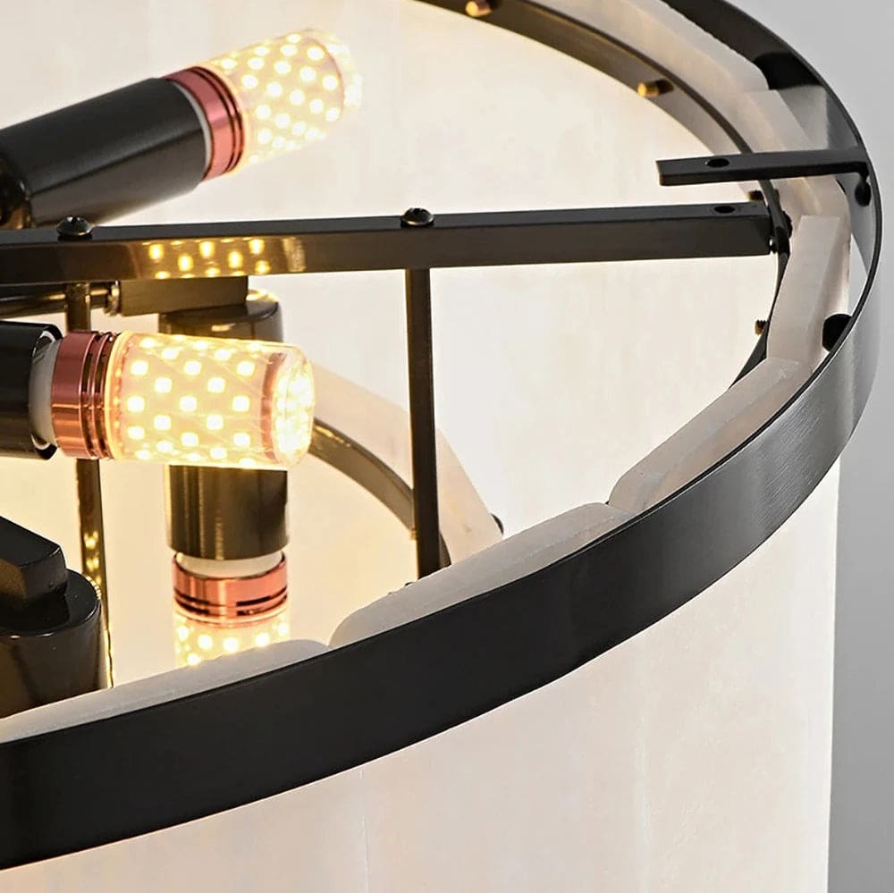 Natural Alabaster Chandelier