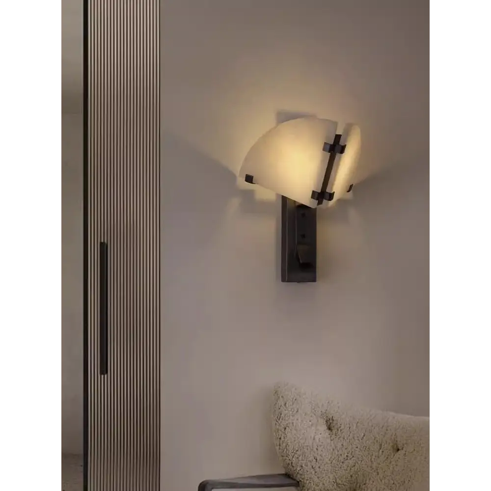 Alabaster Wall Sconce