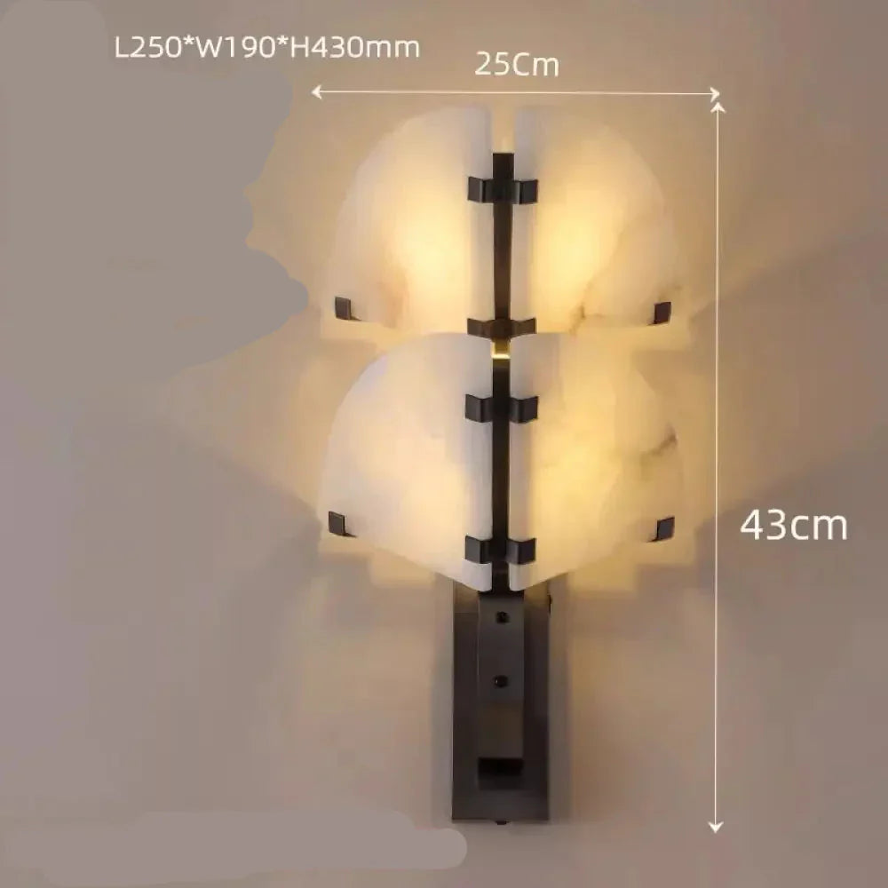 Alabaster Wall Sconce