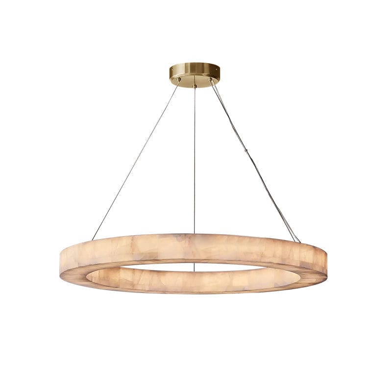 Round Marble Chandelier