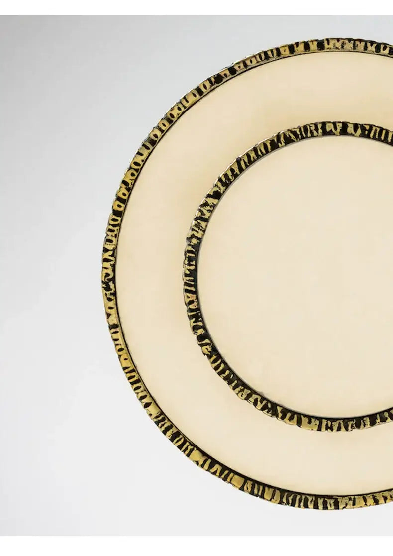 Round Vintage Alabaster Chandelier