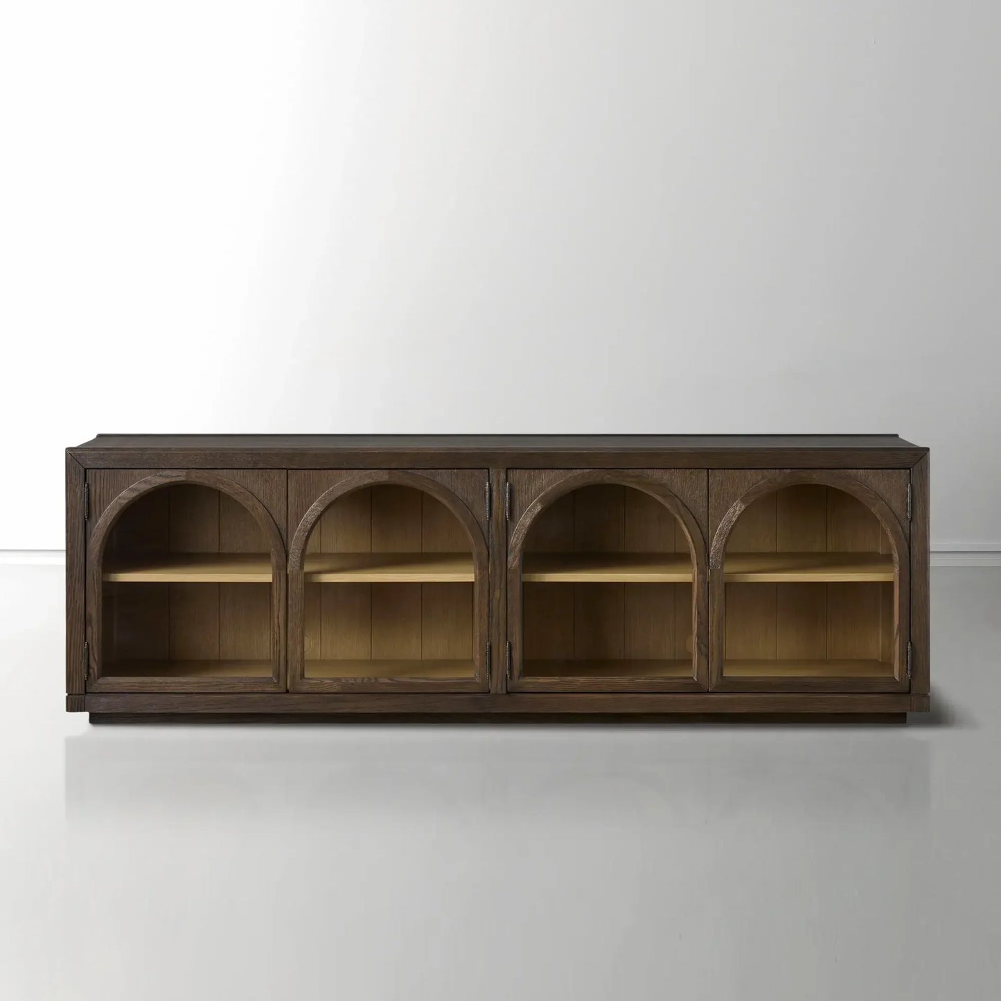Hattie Media Console in Oak 80"W